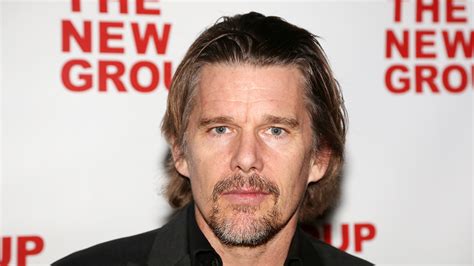 ethan hawke long hair|Ethan Hawke Is Basing His Marvel Character on。